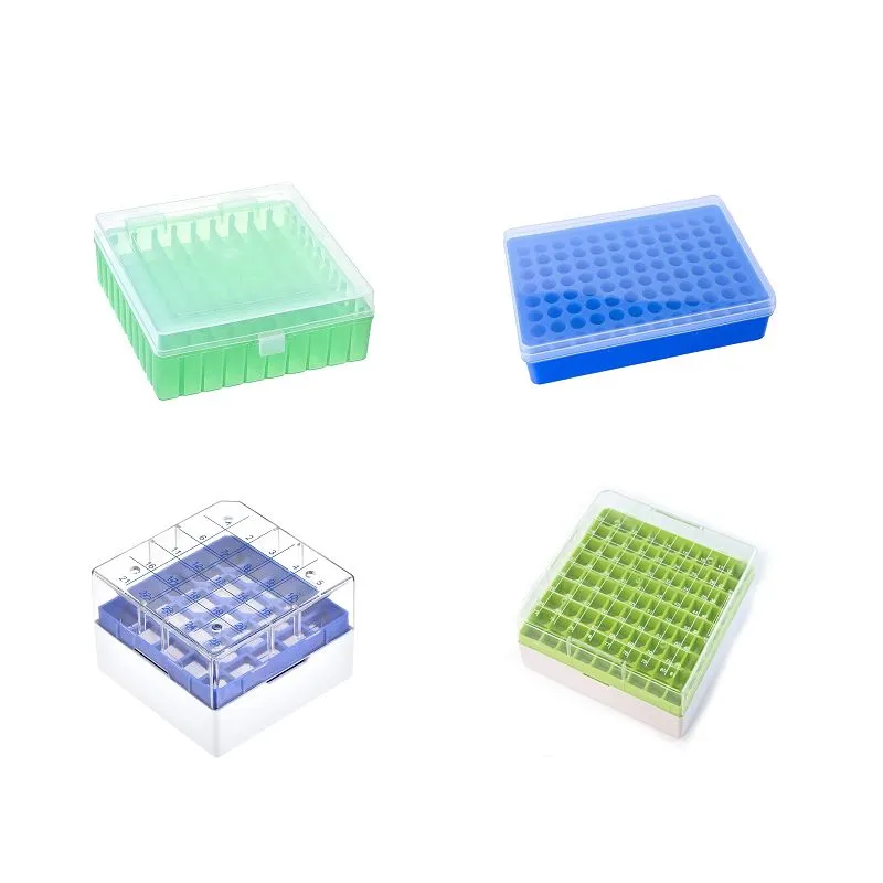 Kotak Penyimpanan Cryotube Box Cryobox 100Well 25Well Cryobox Cardboard