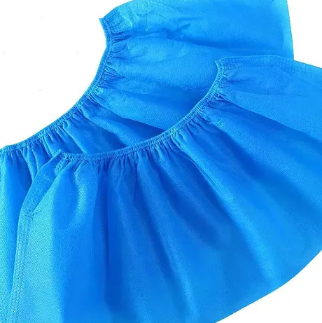 Penutup Sepatu Medis Tahan Air Non-Anyaman Sekali Pakai